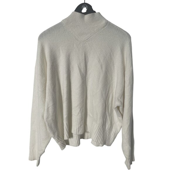 Allsaints Sweaters - AllSaints Asha Sweater Size Small Soft Fluffy Long Sleeve Pullover Cream Comfort